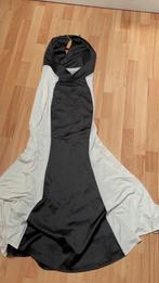 Zwart/Witte Jane Norman Galajurk Maat S + Clutch, Ophalen of Verzenden, Zo goed als nieuw, Maat 36 (S), Zwart