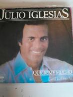 Julio iglesias 7inch quiereme mucho, Ophalen of Verzenden, Zo goed als nieuw, Pop