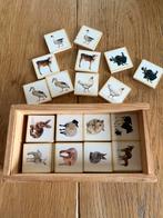Houten Memory Boerderijdieren spel, Ophalen, Gebruikt, Puzzelen