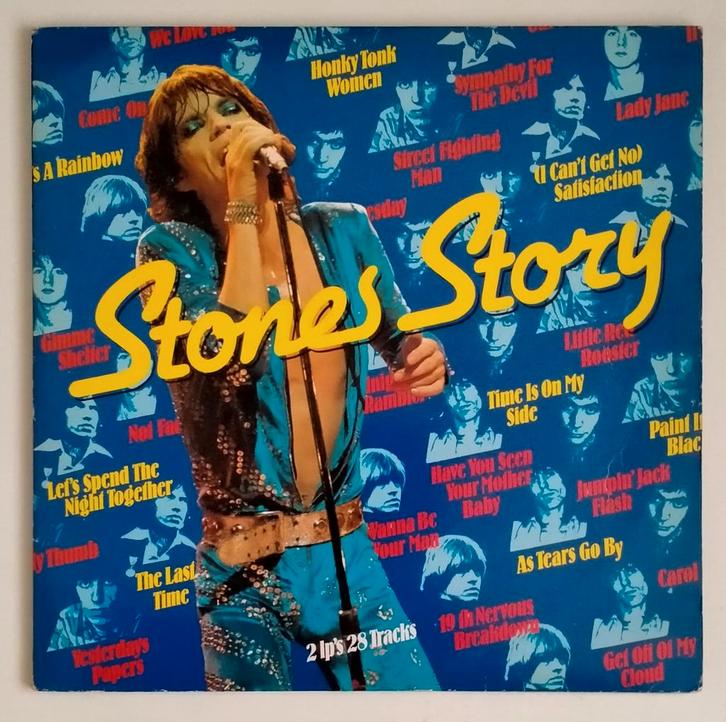 The Rolling Stones - Stones Story , 2LP (1976), Cd's en Dvd's, Vinyl | Rock, Gebruikt, Poprock, Ophalen of Verzenden
