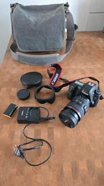 Canon EOS 6D + 24-105mm L-lens + schoudertas, Audio, Tv en Foto, Fotocamera's Digitaal, Ophalen, Zo goed als nieuw, Canon