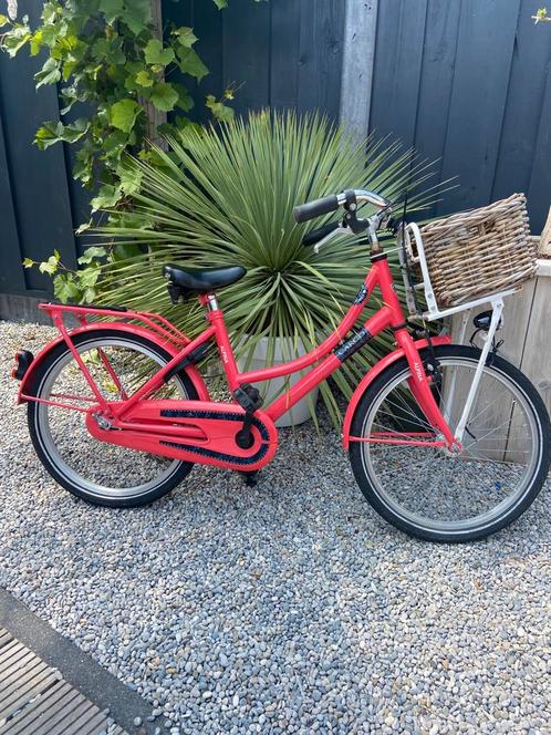 ALPINA GARGO 20 inch meisjesfiets mand handrem rood igst, Fietsen en Brommers, Fietsen | Meisjes, Gebruikt, 20 inch, Handrem, Ophalen