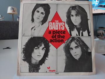 7" Single Babys - A Piece Of The Action / Read My Stars beschikbaar voor biedingen