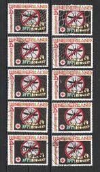 324 S mooie serie  3 FM  Serious Request 2010, Postzegels en Munten, Postzegels | Nederland, Na 1940, Verzenden, Gestempeld