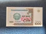 Oezbekistan 1000 Sum - 2001 unc, Ophalen of Verzenden, Overige landen, Los biljet