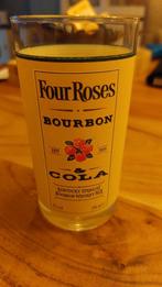 Glas Four Roses Bourbon Cola 12cm 250ml, Verzamelen, Ophalen of Verzenden, Zo goed als nieuw, Frisdrankglas