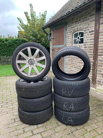 Audi winterbanden op 18” velg met extra set banden + set 17” beschikbaar voor biedingen