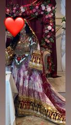 Afghaanse jurk met sluier, Ophalen of Verzenden, Zo goed als nieuw, Wit, Overige typen