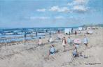 Alexander van Noort (1953) - Strandgezicht bij Zandvoort, Ophalen of Verzenden