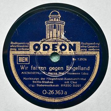 Wir fahren gegen Engelland - gezongen mars NS - 78 toeren beschikbaar voor biedingen