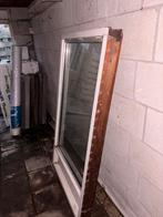 Kozijn met dubbel glas - 159x89 cm, Gevelraam of Ruit, Gebruikt, 80 tot 120 cm, 120 tot 160 cm