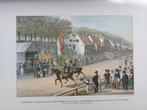 16 / Draverij Leeuwarden om Gouden Zweep met Willem I 1830, Ophalen of Verzenden