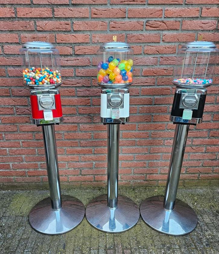 FIFTIES SIXTIES BEAVER KAUWGOMBALLEN / CAPSULE AUTOMATEN, Verzamelen, Automaten | Overige, Zo goed als nieuw, Ophalen