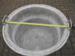 Aluminium bak voor planten enz., Ophalen, Overige materialen, Gebruikt, Rond
