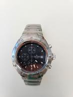 Jacques Lemans Chronograph horloge, Sieraden, Tassen en Uiterlijk, Horloges | Heren, Overige merken, Staal, Gebruikt, Staal