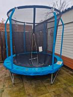 Trampoline met veiligheidsnet - 244 cm, Ophalen, Gebruikt