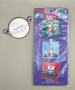 Efteling pin pinset Pardoes - Langnek - Indische Waterlelie, Verzamelen, Efteling, Zo goed als nieuw, Efteling, Efteling, Button of Speldje