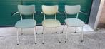 3x vintage stoel, De Wit Schiedam, Ophalen, Zo goed als nieuw, Wit, Drie