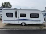 Hobby Excellent 540 UFE met mover en voortent Zondag open!!, Caravans en Kamperen, Caravans, Overige typen, Rondzit, Hobby, Bedrijf