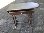 Bijzettafeltjes, Minder dan 55 cm, Gebruikt, Rond, Hout