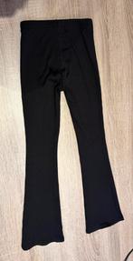 Zwarte elastische flared broek 122/128, Broek, Zeeman, Gebruikt, Meisje