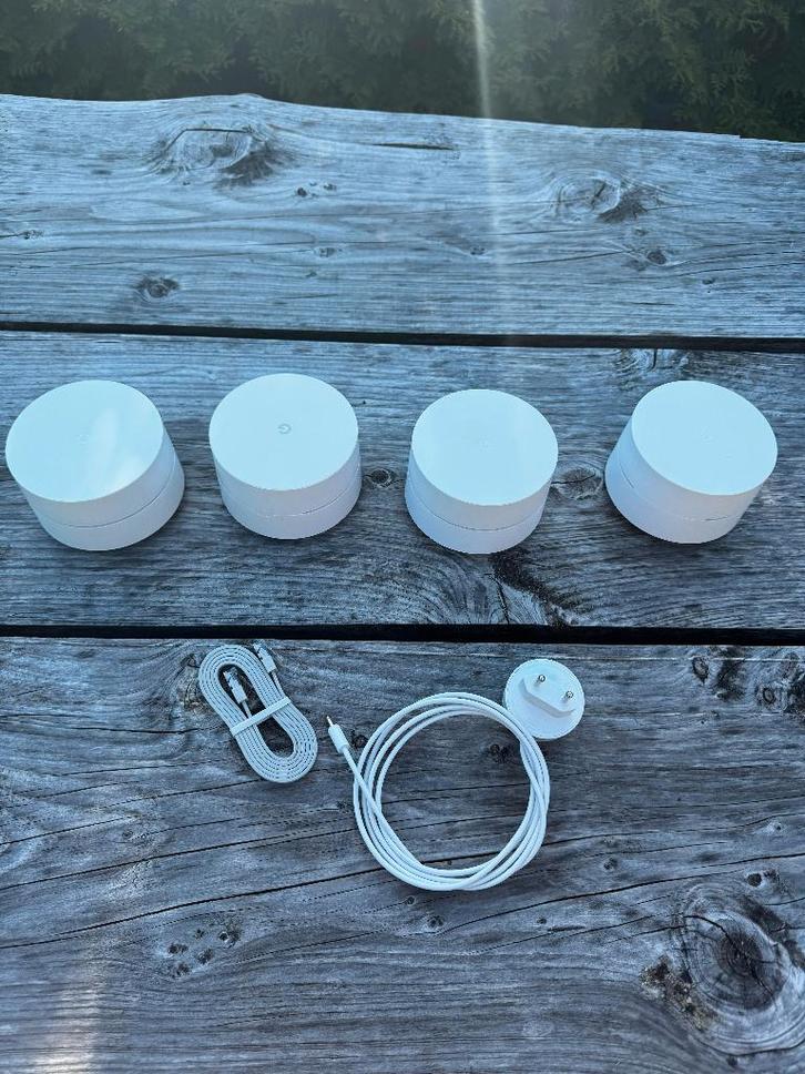 Google Wifi - Mesh Wifi 4x, Computers en Software, WiFi-versterkers, Zo goed als nieuw, Ophalen of Verzenden