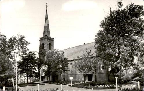 Spanbroek Ned Herv Kerk, Verzamelen, Ansichtkaarten | Nederland, Gelopen, Noord-Holland, 1960 tot 1980, Verzenden