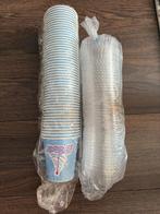 300 stuks Ijsbekers - Razzle en deksels, Ophalen of Verzenden, Nieuw