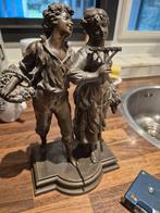 Bronzen Beeld Auguste Moreau - 28cm, Antiek en Kunst, Ophalen of Verzenden