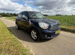 Mini Countryman 1.6 ONE 2011 Blauw, Auto's, Voorwielaandrijving, Stof, Zwart, Blauw