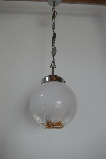 Vintage hanglamp Mazzega design Toni Zuccheri. beschikbaar voor biedingen