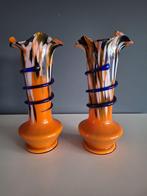 Wilhelm Kralik tango glas vazen, Antiek en Kunst, Ophalen of Verzenden