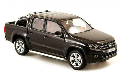 Jsn Bburago 1:43 Volkswagen Amarok 2011 zwart in windowbox, Hobby en Vrije tijd, Modelauto's | 1:43, Nieuw, Auto, Overige merken