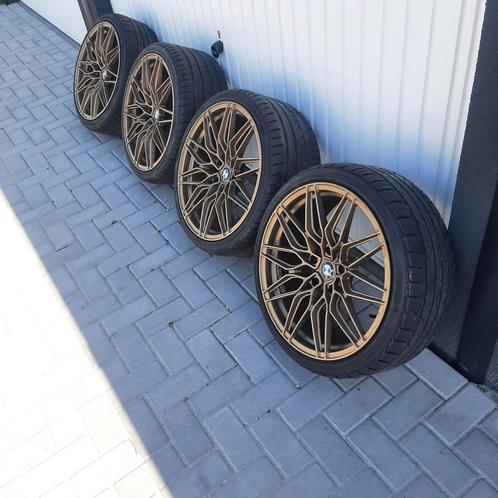 Bmw m4 velgen 19”, Auto-onderdelen, Banden en Velgen, Banden en Velgen, Zomerbanden, 19 inch, 265 mm, Personenwagen, Gebruikt