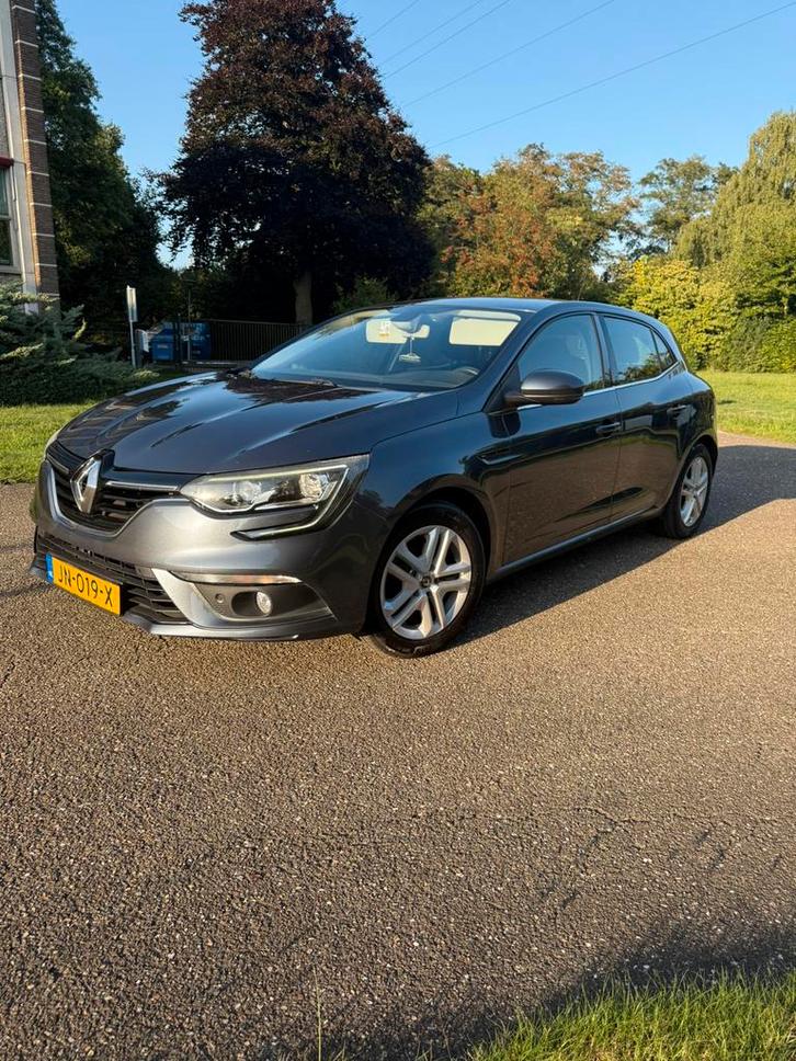 Renault Mégane 1.2 16V 97KW HB 2016 Grijs, Auto's, Renault, Particulier, Mégane, Airconditioning, Bluetooth, Boordcomputer, Centrale vergrendeling