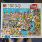 Legpuzzel King 1000 stukjes Amsterdam King's Day, Ophalen, 500 t/m 1500 stukjes, Gebruikt, Legpuzzel
