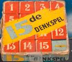 15 de Denkspel. JUMBO  Spelen.  Ca 1950., Een of twee spelers, Ophalen, Gebruikt, JUMBO