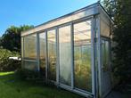 Tuinkas/ veranda, speelkamer aanbouw 5,80 x 3,50, Tuin en Terras, Ophalen, Polycarbonaat, Gebruikt, Staal