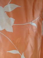 Traditionele Japanse Kimono orange white flower, Ophalen of Verzenden