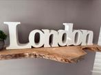 Tekst Riverdale London 55cm x 14cm., Huis en Inrichting, Woonaccessoires | Tekstborden en Spreuken, Ophalen of Verzenden, Zo goed als nieuw