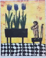 Litho Eliza Kopec getiteld 'Primavera' uit 1992 54/72, Verzenden
