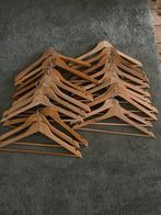 21 Houten Kledinghangers, Ophalen, Gebruikt, Hout, Volwassenen