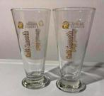 2 Café Smooth glazen van Douwe Egberts. Hoogte 14,5 cm., Glas of Glazen, Ophalen of Verzenden, Overige stijlen, Glas