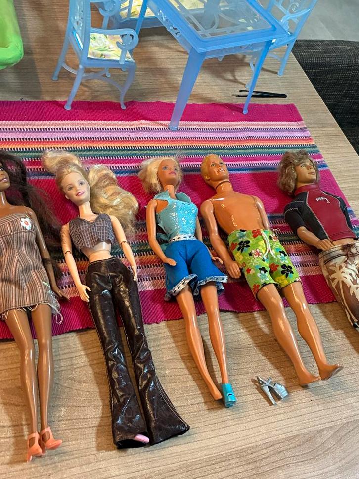 Barbie poppen collectie, Kinderen en Baby's, Speelgoed | Poppen, Gebruikt, Barbie, Verzenden