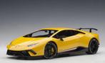 Lamborghini Huracan perfomante yellow Autoart 79155 NEW WRH, Hobby en Vrije tijd, Modelauto's | 1:18, Nieuw, Auto, Autoart, Verzenden