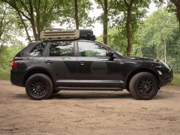 Porsche Cayenne 4.5 Turbo Tiptronic S 2006 Zwart Youngtimer beschikbaar voor biedingen