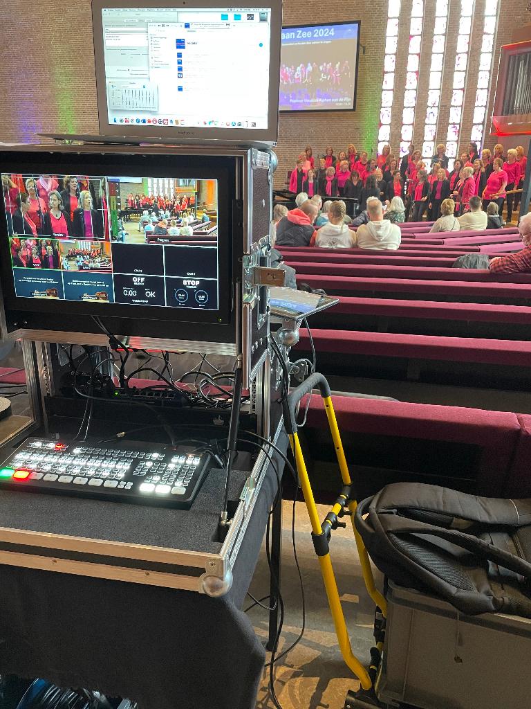 atem extreme iso + flightcase + beeldscherm, Ophalen of Verzenden, Zo goed als nieuw