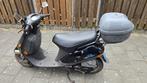 Gebruikte Kymco DJ Snorscooter zwart met weinig kilometers, Fietsen en Brommers, Snorfietsen en Snorscooters, Ophalen, Tweetakt