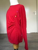 ME TOO tuniek shirt rood met knoopjes NIEUW maat 134 D6, Nieuw, Meisje, Ophalen of Verzenden, ME TOO