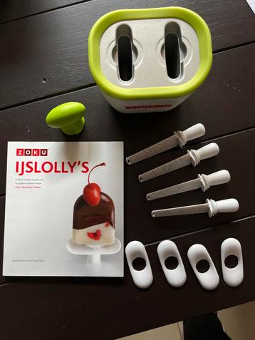 ZOKU Quick Pop Ijsmaker + IJslolly Boek beschikbaar voor biedingen